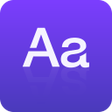 プログラムのアイコン：FontArt- keyboard font sy…