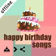 プログラムのアイコン：Happy Birthday Songs Offl…