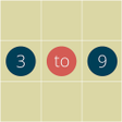 程序图标：3 to 9 - A long Tic Tac T…