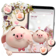Icon of program: Cute Piggy Launcher Theme