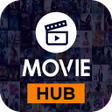 Ikon program: Movie Hub: Movies Downloa…