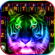 Icon of program: Neon Tiger Keyboard Theme