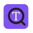 Icoon van programma: Typeface finder