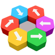 プログラムのアイコン：Hexa Go: Hexa Away Puzzle…
