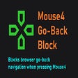 Mouse4 Go-Back Block