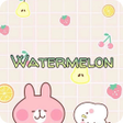 プログラムのアイコン：Watermelon Font for FlipF…