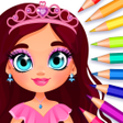 プログラムのアイコン：Princess Coloring Book of…