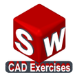 أيقونة البرنامج: SolidWorks 2D 3D CAD Exer…