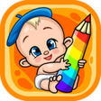 Ícone do programa: Live coloring pages for c…