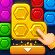 ไอคอนของโปรแกรม: Hexa Block Jam: Color Puz…