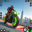 プログラムのアイコン：Superhero Tricky Bike Stu…