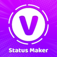 Ikon program: Video Status Maker : Stat…