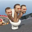 Skibidi Racing Toilet Stunt