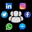 プログラムのアイコン：Contacts GenX - Social Pr…