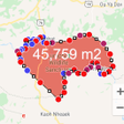 أيقونة البرنامج: Distance And Area Measure…