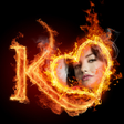 Icon of program: Fire Text Photo Frame