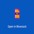 Icon of program: Open with Bluestacks