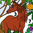 Icon of program: Horse Glitter Color by Nu…