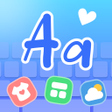 プログラムのアイコン：Fonts Textart AI Keyboard