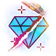 Perfect Half Cut Puzzle icon