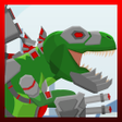 Ícone do programa: Cyborg Titan Rex: City Ra…