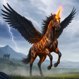Icoon van programma: Fantasy Dark Heaven Horse…