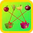 ไอคอนของโปรแกรม: Kids Fruits Sorting Game