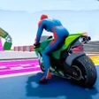 Icon of program: Superheroes Bike Stunt Ra…