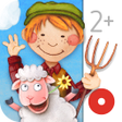 プログラムのアイコン：Toddlers App: Farm Animal…
