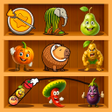 프로그램 아이콘: Fruit Fancy Merge Drop Ga…
