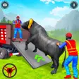 Wild Zoo Animal Transporter: Rescue Animal Games