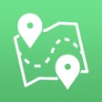 Icoon van programma: Megamap - Create pins  ma…