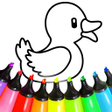 ไอคอนของโปรแกรม: Animal  Pets : Coloring G…