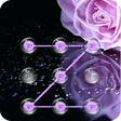 程序图标：AppLock Theme Purple Rose