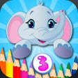 プログラムのアイコン：Kid Coloring Box - Doodle…