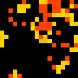 Icon of program: Pixel Fire Live Wallpaper