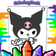 Иконка программы: Kuromi and Melody Colorin…