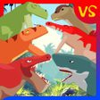Ícone do programa: T-Rex Fights Dinosaurs