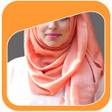 Symbol des Programms: Hijab Muslim Women