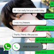Ícone do programa: BTS V : Fake chat - fakec…