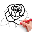ไอคอนของโปรแกรม: Draw Flowers