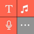 ไอคอนของโปรแกรม: Video Maker - Text  Music