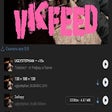 أيقونة البرنامج: VKfeed - Download music a…