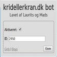 Иконка программы: Krid eller kran bot