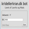 Krid eller kran bot