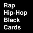 Ikon program: Rap Hip-Hop Black Cards