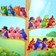أيقونة البرنامج: Magic Bird Sort: Color Pu…