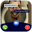 Icon of program: fake call with  Skibidi T…