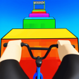 Ikona programu: Obby Parkour: Bike Challe…
