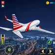Ícone do programa: Airplane Flying Pilot Gam…
